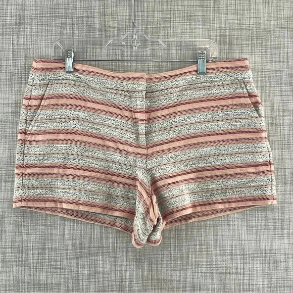 Loft Ann Taylor Textured Weave Women's Shorts size 12 2348 - Picture 1 of 10